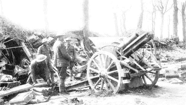 Canadian artillery at Vimy